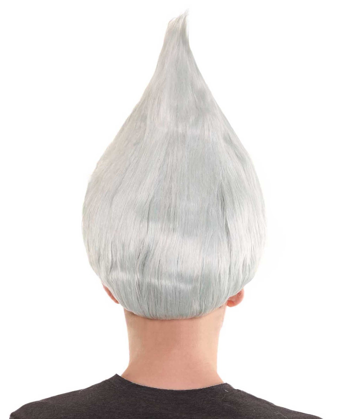 Silver White Troll Style Wig