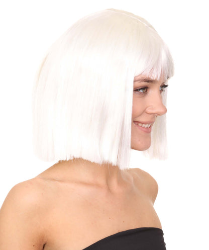 Womens White Wig Song Contest 2018 | Celebrity Wigs | Premium Breathable Capless Cap