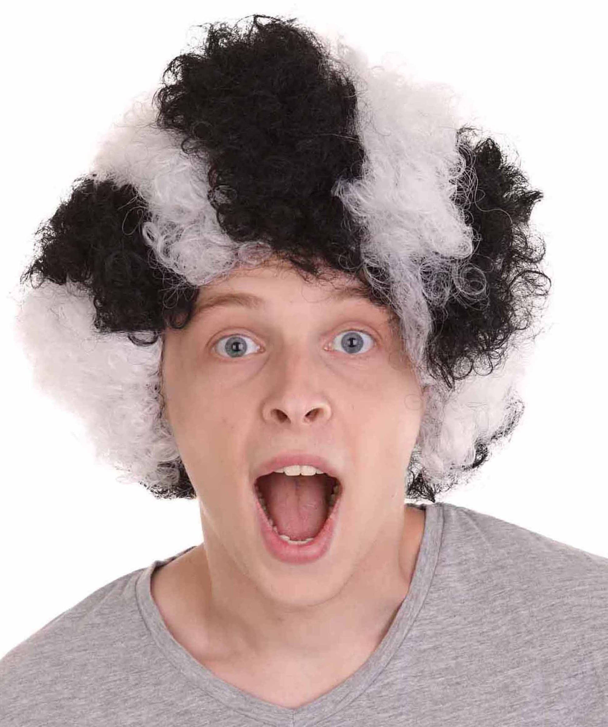 Italian Football Club Afro Wig