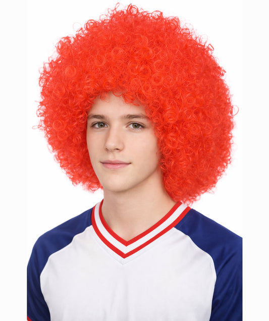 Men’s Big Curly Afro Wig | Multiple Color Options
