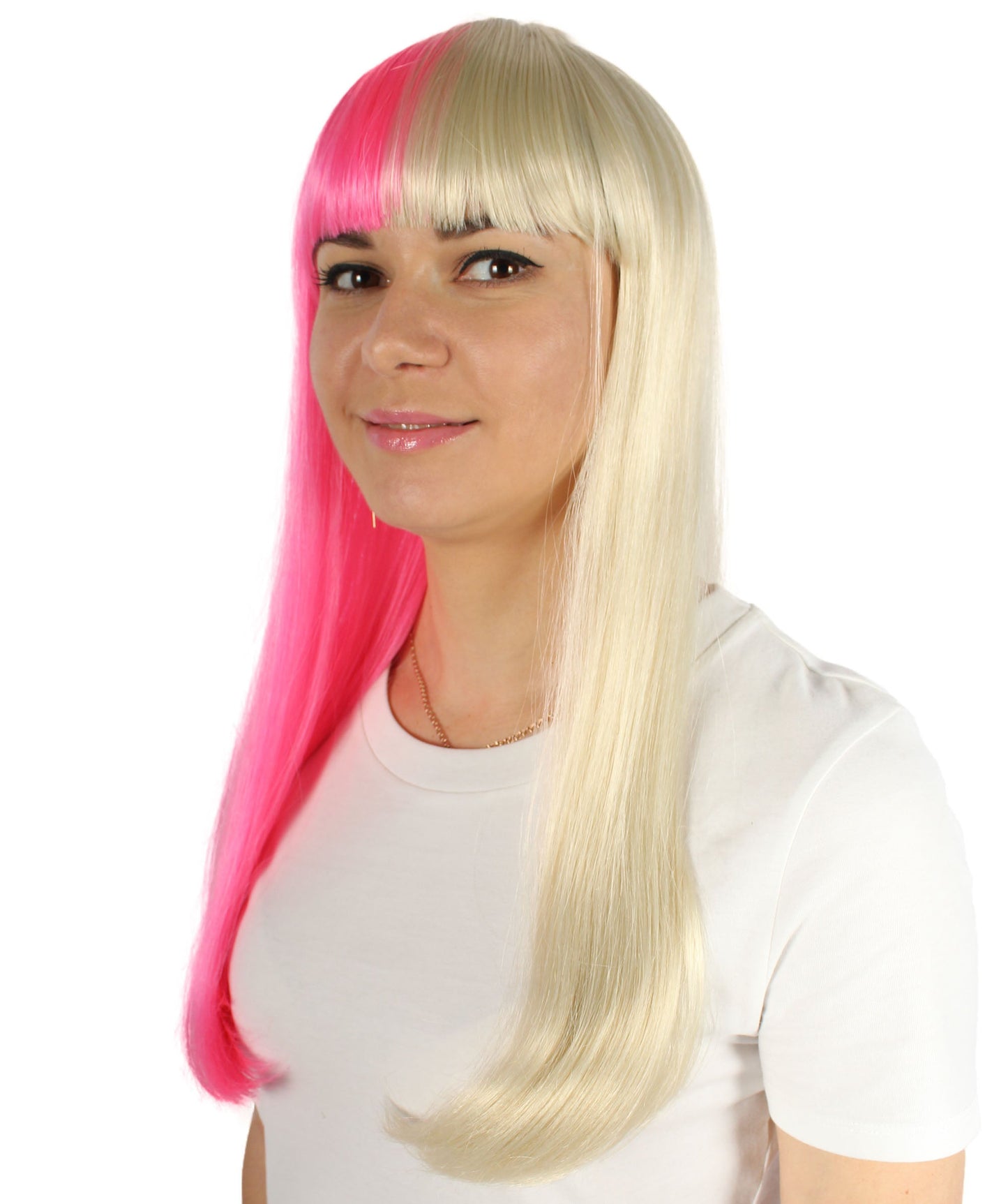 Womens Long Bob Wigs Collections |  Fancy Party Event Ready Halloween Wigs | Premium Breathable Capless Cap