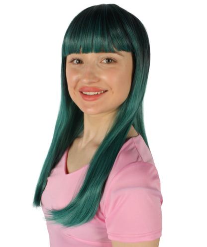 Womens Long Bob Wigs Collections |  Fancy Party Event Ready Halloween Wigs | Premium Breathable Capless Cap