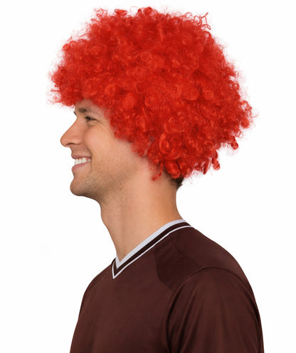 Mexico Flag Afro Multicolor Wig