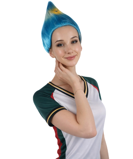 Argentina Flag Troll Multicolor Wig