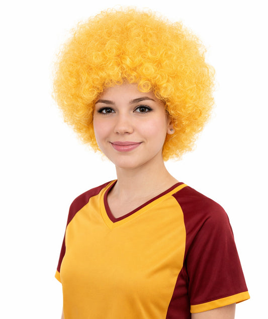 Medium Funky Afro Wig With Standard Cap – Multicolor Options