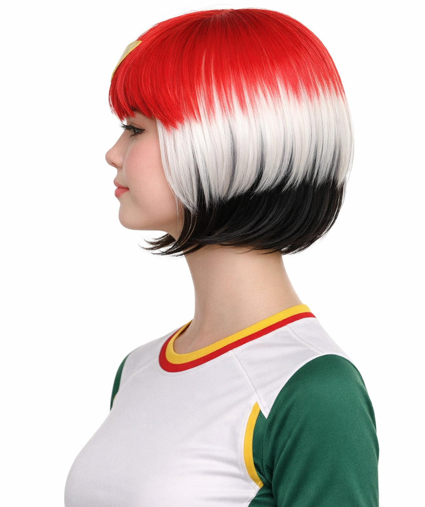 Egypt Flag Bob Multicolor Wig