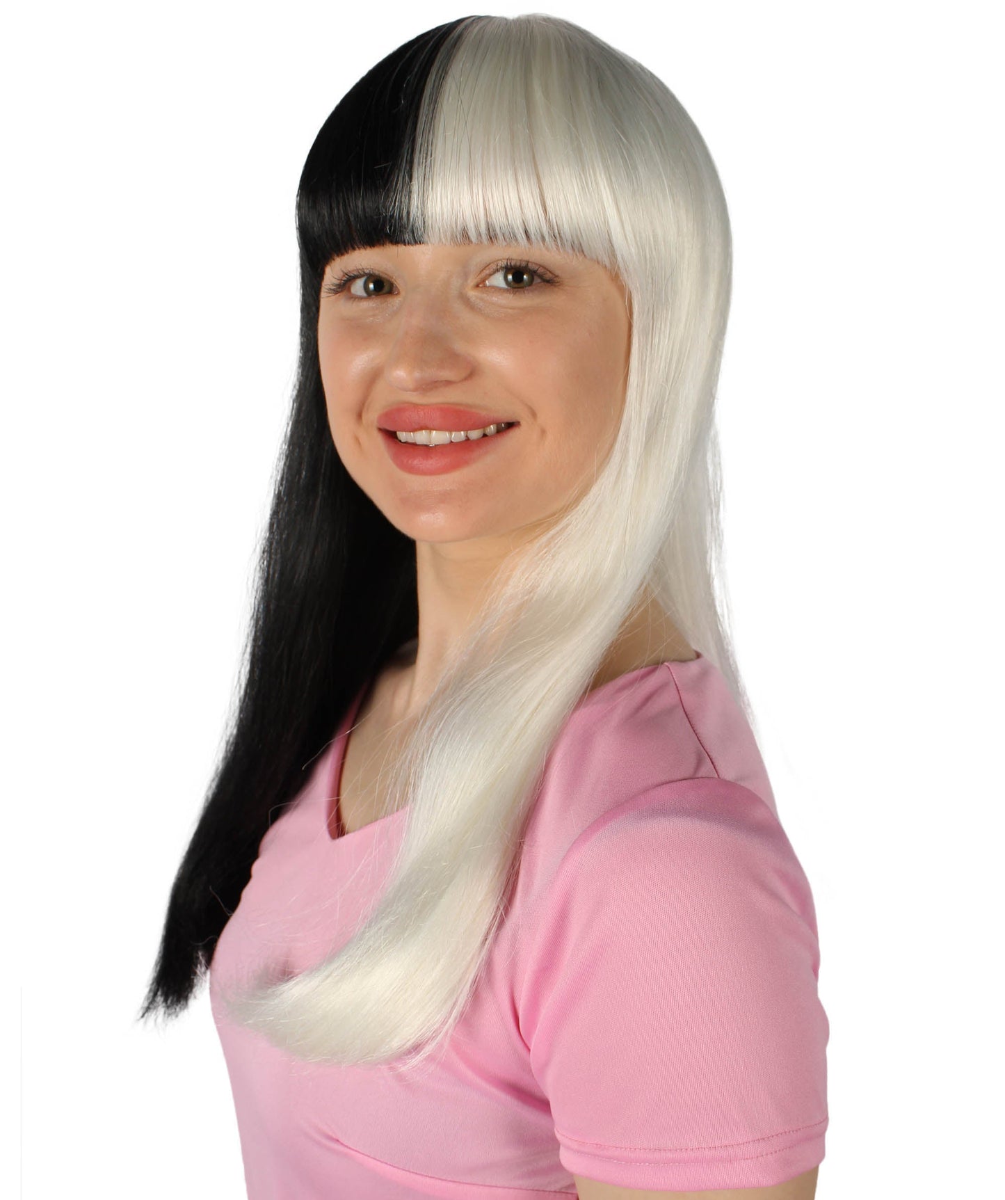 Womens Long Bob Wigs Collections |  Fancy Party Event Ready Halloween Wigs | Premium Breathable Capless Cap