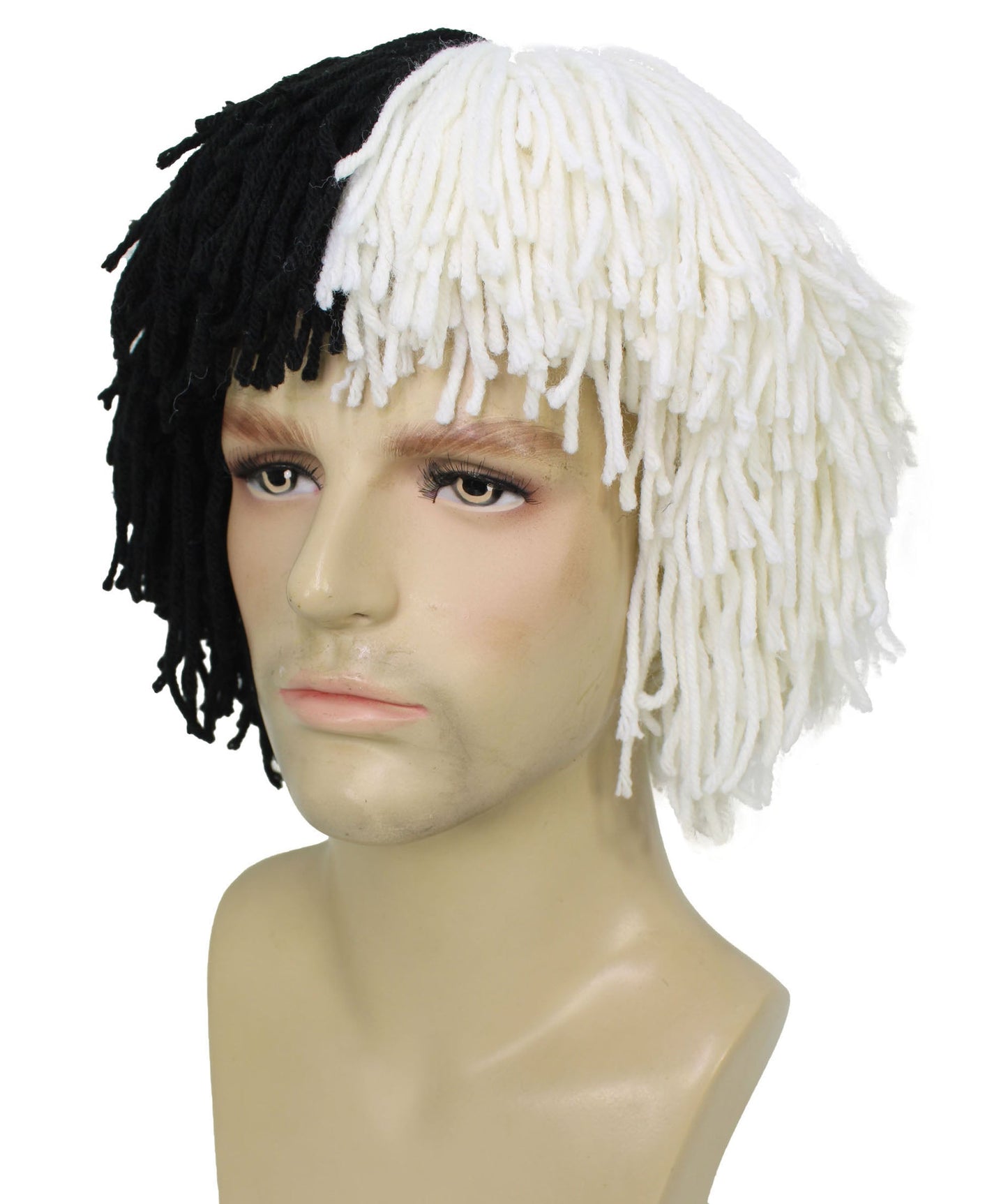 Adult Men's Medium Multiple Color Options Wig | Perfect for Halloween | Flame-retardant Wille Fiber