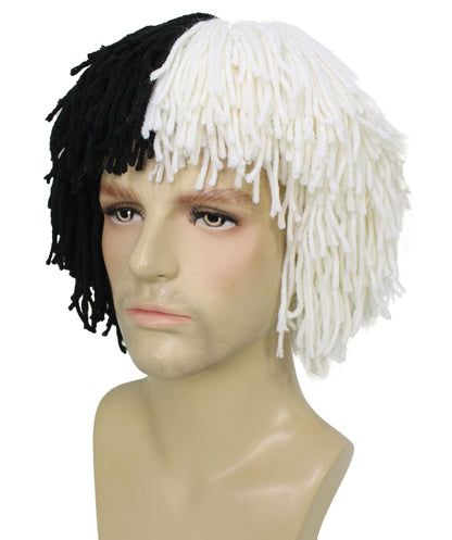Adult Men's Medium Multiple Color Options Wig | Perfect for Halloween | Flame-retardant Wille Fiber