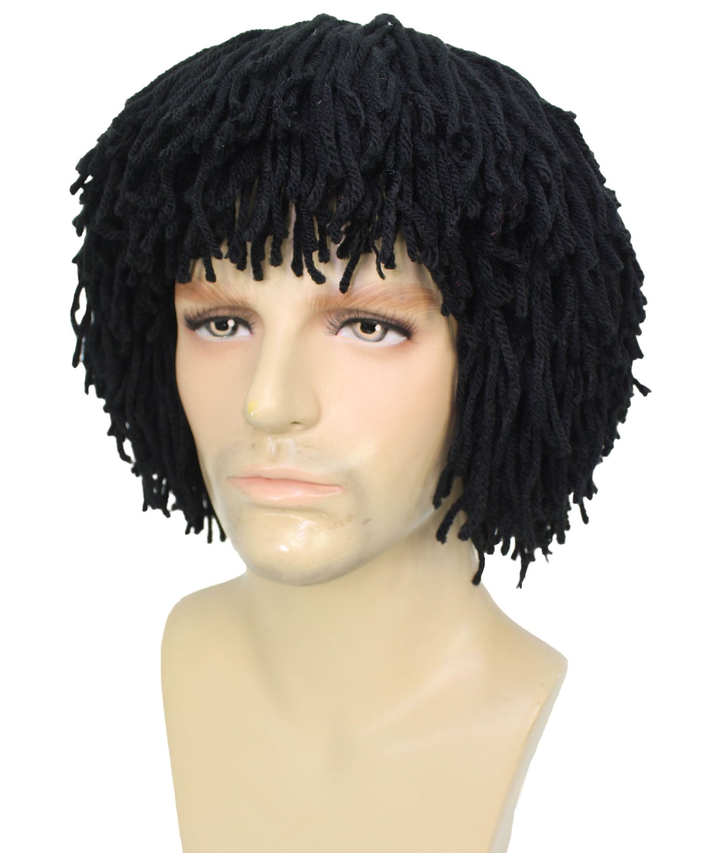 Medium Black Wig