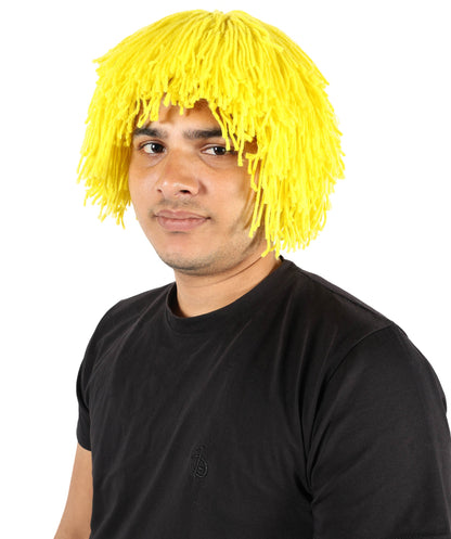 Adult Men's Medium Multiple Color Options Wig | Perfect for Halloween | Flame-retardant Wille Fiber