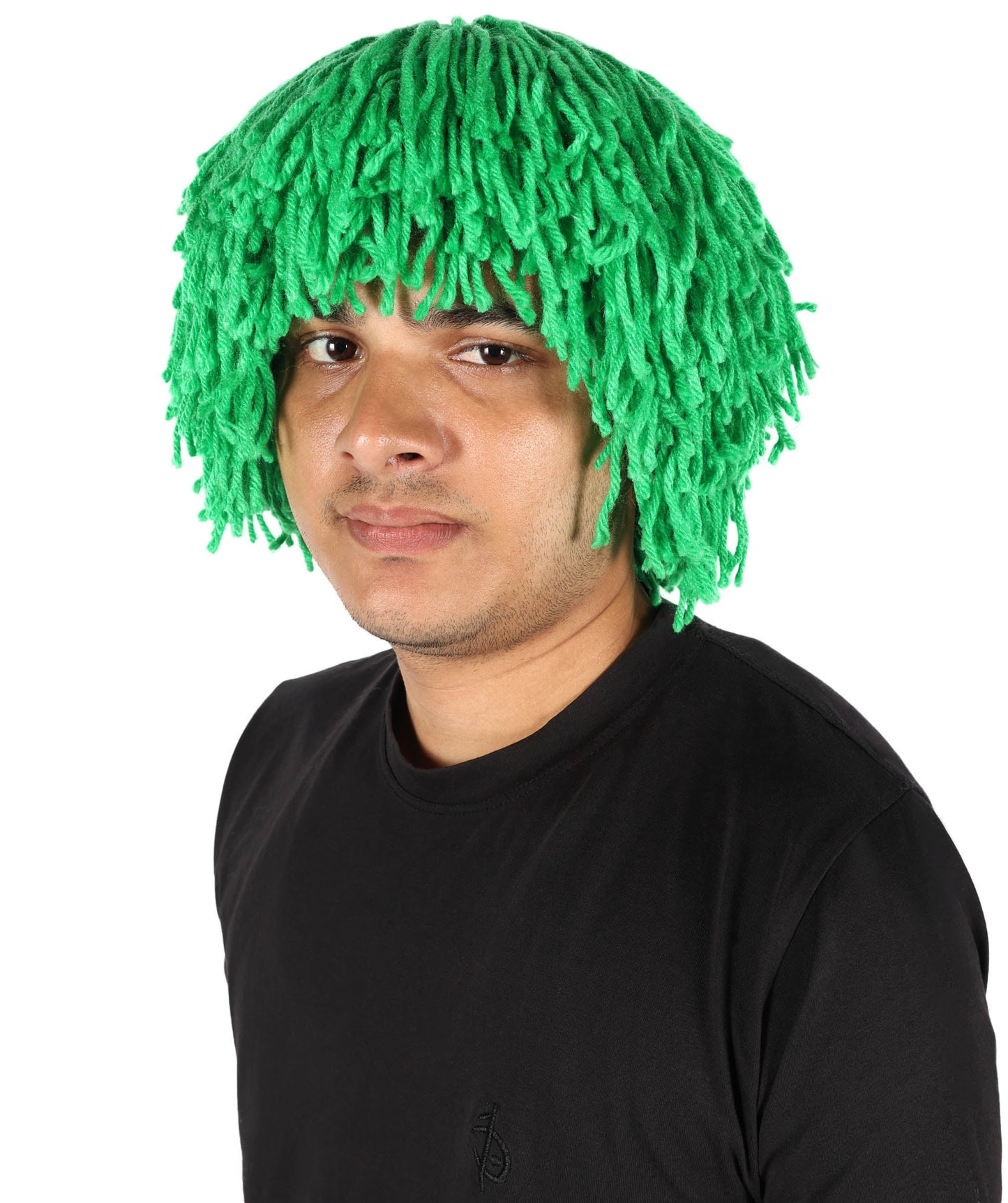 Adult Men's Medium Multiple Color Options Wig | Perfect for Halloween | Flame-retardant Wille Fiber