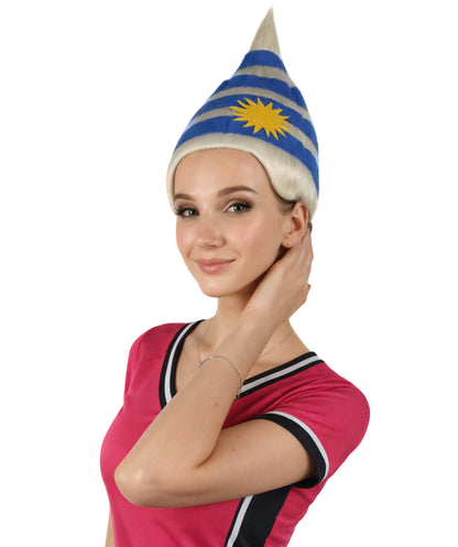 Uruguay Flag Troll Multicolor Wig