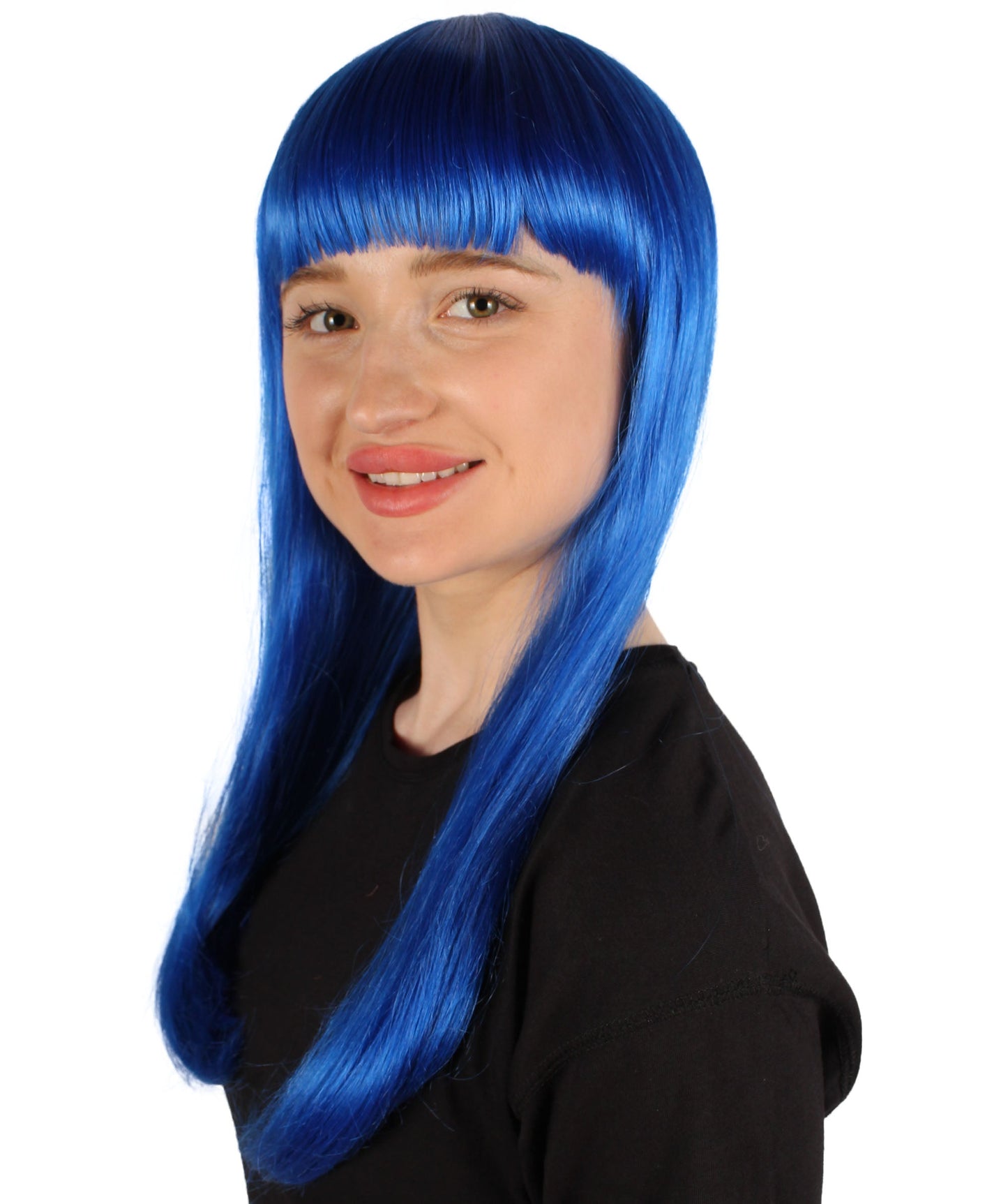 Womens Long Bob Wigs Collections |  Fancy Party Event Ready Halloween Wigs | Premium Breathable Capless Cap
