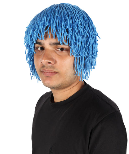 Adult Men's Medium Multiple Color Options Wig | Perfect for Halloween | Flame-retardant Wille Fiber