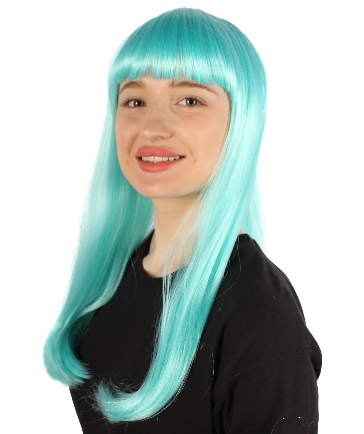 Womens Long Bob Wigs Collections |  Fancy Party Event Ready Halloween Wigs | Premium Breathable Capless Cap