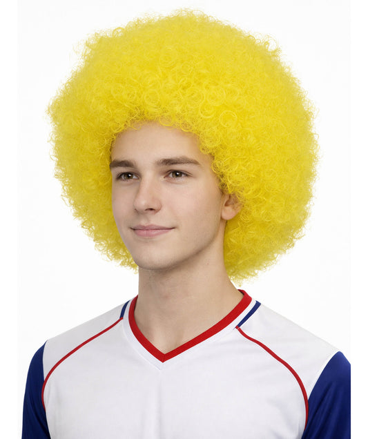 Adult Unisex Big Curly Afro Wig | Bold Costume Hair | Multiple Color Options
