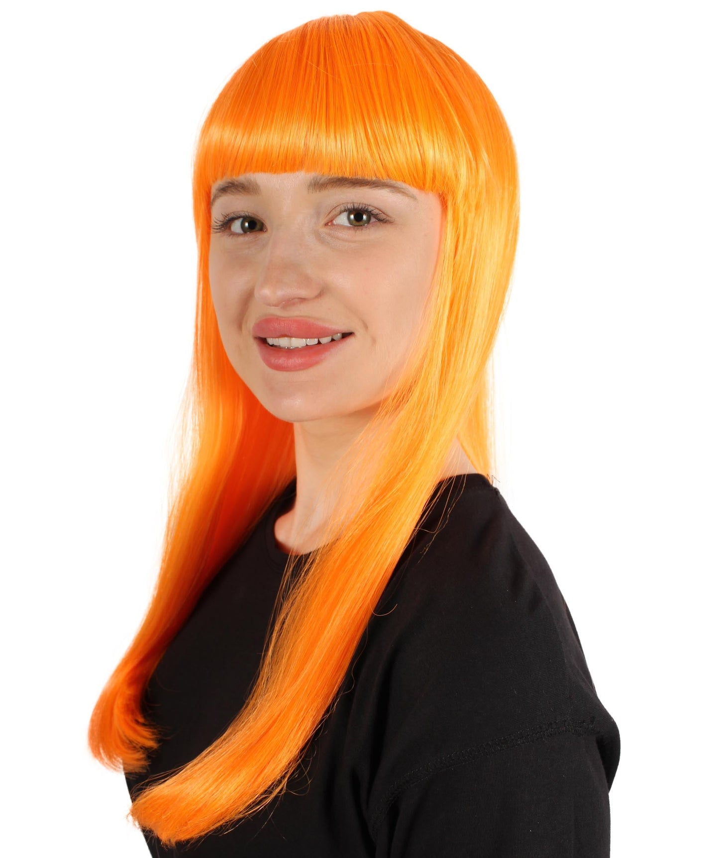 Womens Long Bob Wigs Collections |  Fancy Party Event Ready Halloween Wigs | Premium Breathable Capless Cap
