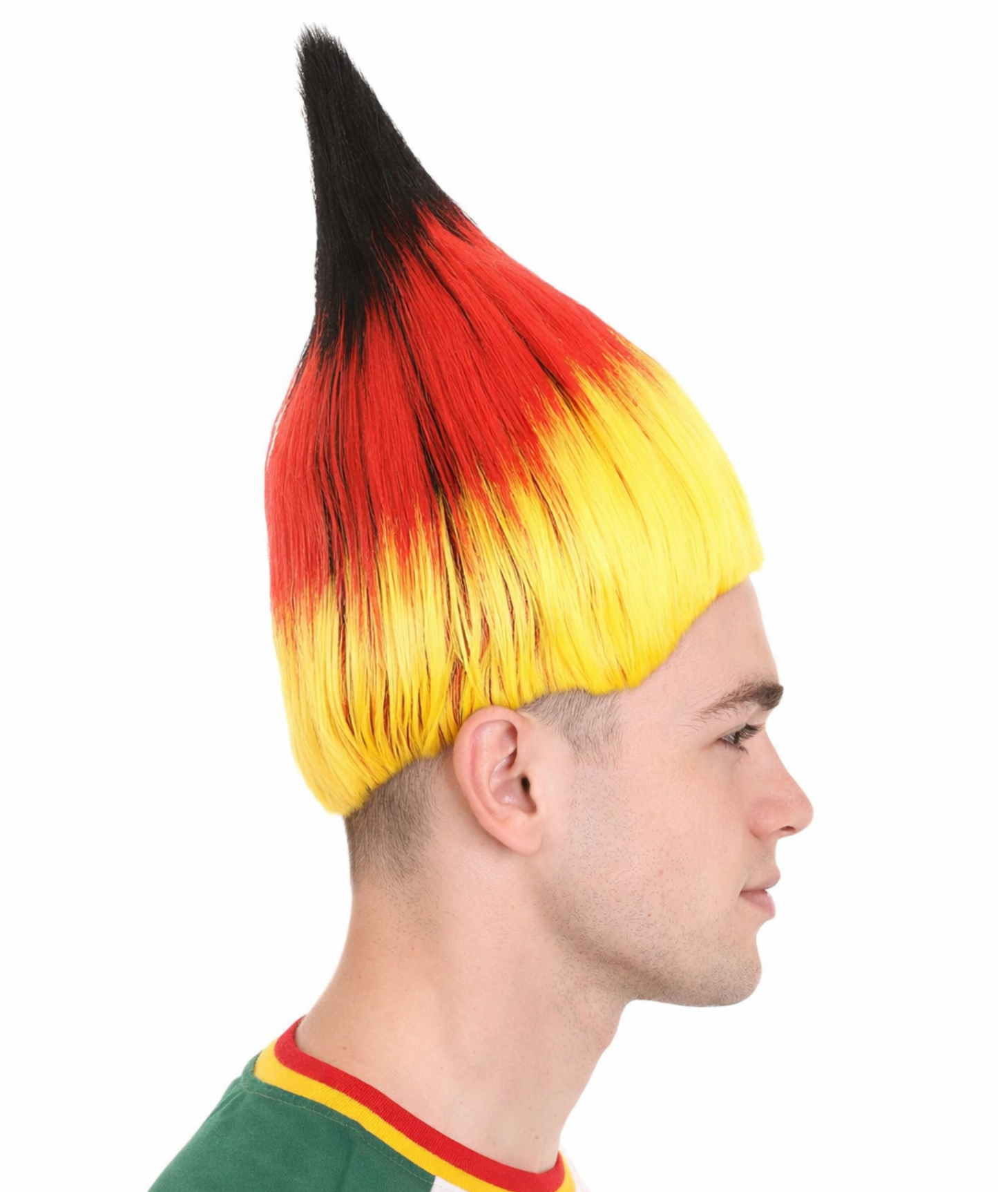 Germany Flag Troll Multicolor Wig