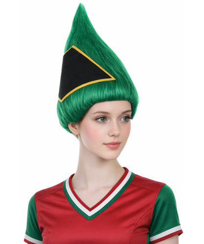South Africa Flag Troll Multicolor Wig