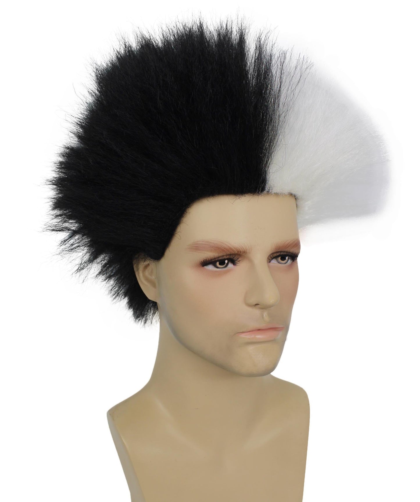 Adult Men's Fuzzy Spiky Johnny Werewolf Wig | Multiple Color Options I Flame-retardant Synthetic Fiber