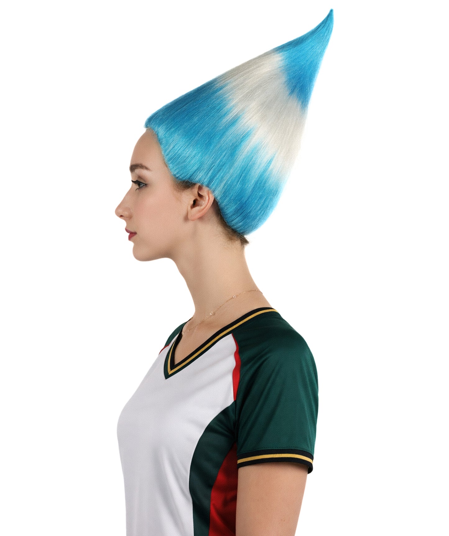 Argentina Flag Troll Multicolor Wig