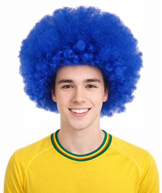 Adult Men's Jumbo Super Afro Wig | Sport Wig | Suitable for Cosplay | Premium Breathable Capless Cap