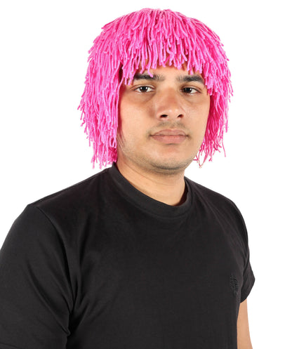 Adult Men's Medium Multiple Color Options Wig | Perfect for Halloween | Flame-retardant Wille Fiber