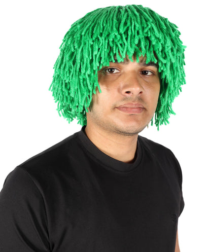 Adult Men's Medium Multiple Color Options Wig | Perfect for Halloween | Flame-retardant Wille Fiber
