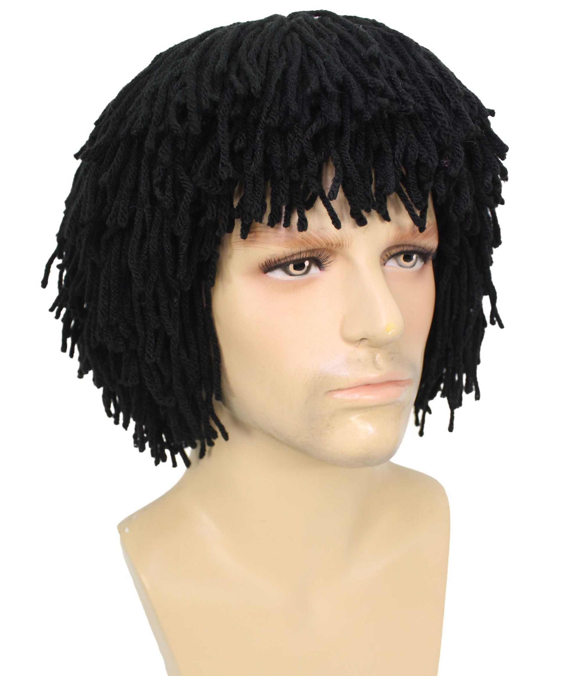Medium Black Wig