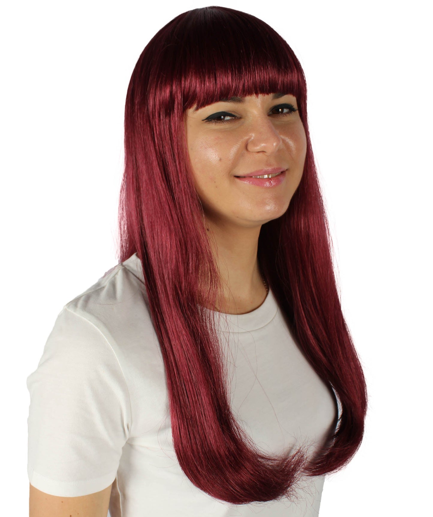 Womens Long Bob Wigs Collections |  Fancy Party Event Ready Halloween Wigs | Premium Breathable Capless Cap