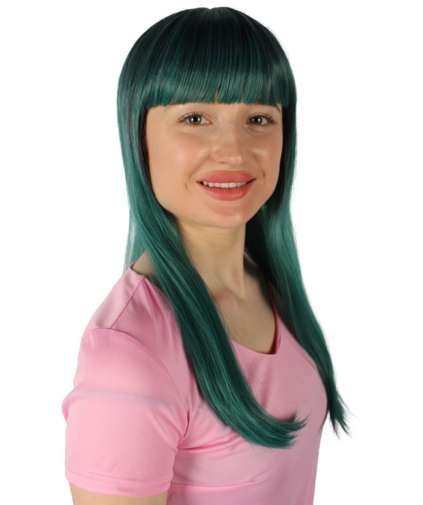 Womens Long Bob Wigs Collections |  Fancy Party Event Ready Halloween Wigs | Premium Breathable Capless Cap