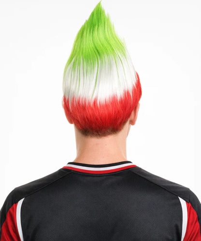 Iran Flag Troll Multicolor Wig