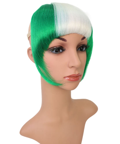 Nigeria Flag White and Green Hair Extension
