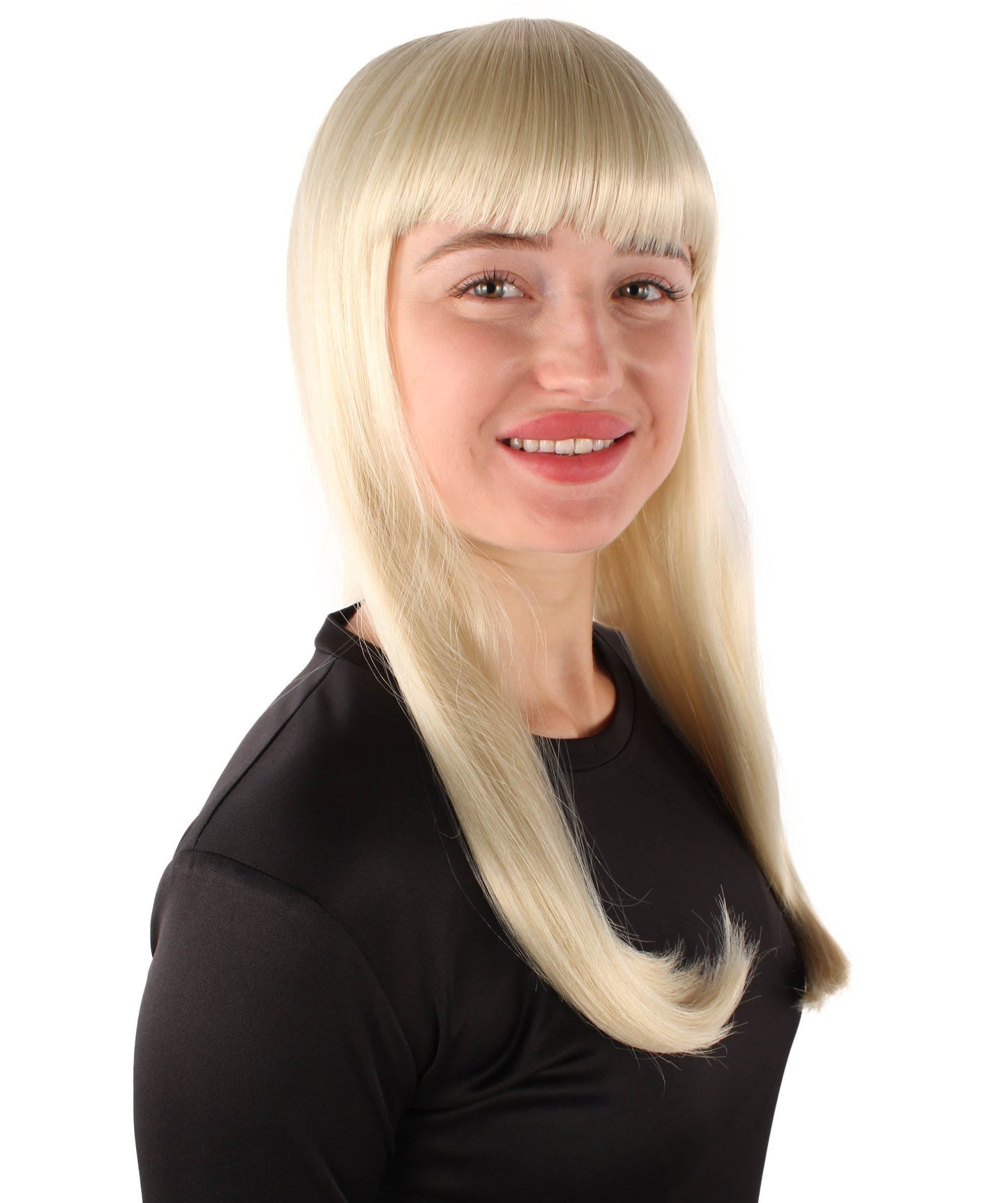 Womens Long Bob Wigs Collections |  Fancy Party Event Ready Halloween Wigs | Premium Breathable Capless Cap