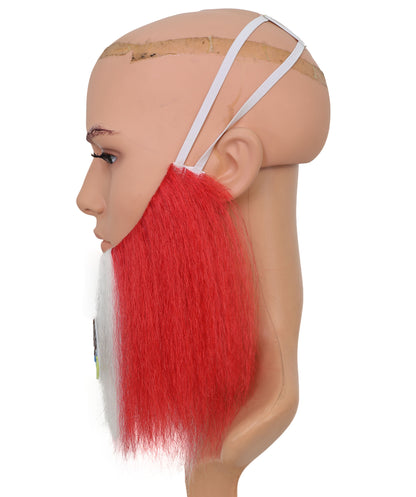 Mexico Flag Red White & Green Beard