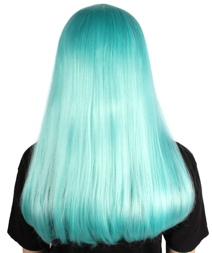 Womens Long Bob Wigs Collections |  Fancy Party Event Ready Halloween Wigs | Premium Breathable Capless Cap