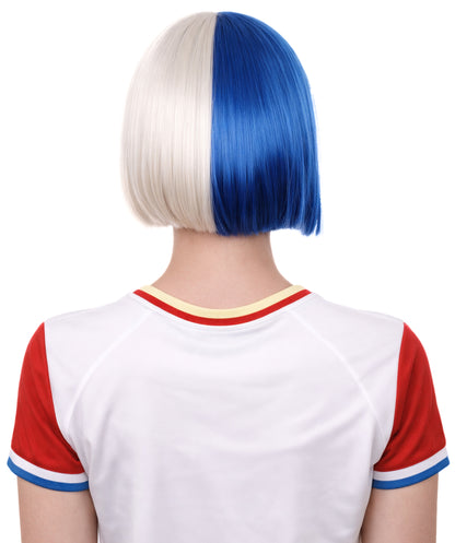 Panama Flag Bob Multicolor Wig