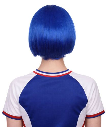 Australia Flag Bob Multicolor Wig