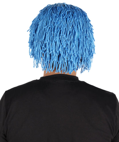 Adult Men's Medium Multiple Color Options Wig | Perfect for Halloween | Flame-retardant Wille Fiber