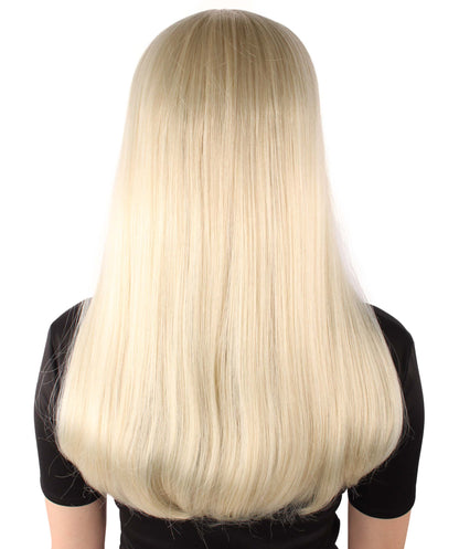 Womens Long Bob Wigs Collections |  Fancy Party Event Ready Halloween Wigs | Premium Breathable Capless Cap