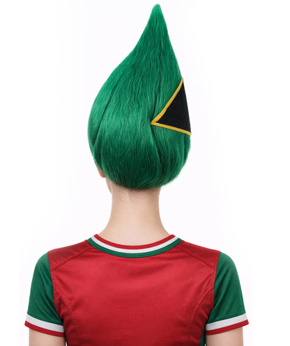 South Africa Flag Troll Multicolor Wig