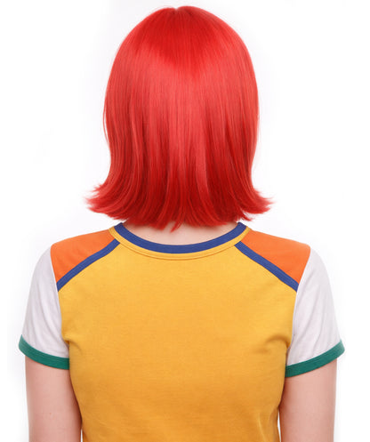 Morocco Flag Bob Red and Green Wig