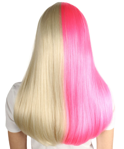 Womens Long Bob Wigs Collections |  Fancy Party Event Ready Halloween Wigs | Premium Breathable Capless Cap