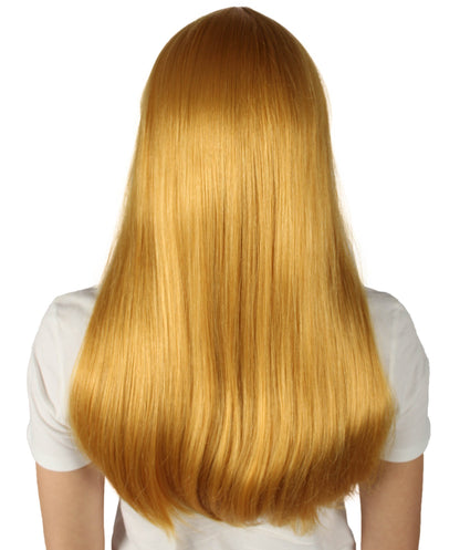 Womens Long Bob Wigs Collections |  Fancy Party Event Ready Halloween Wigs | Premium Breathable Capless Cap