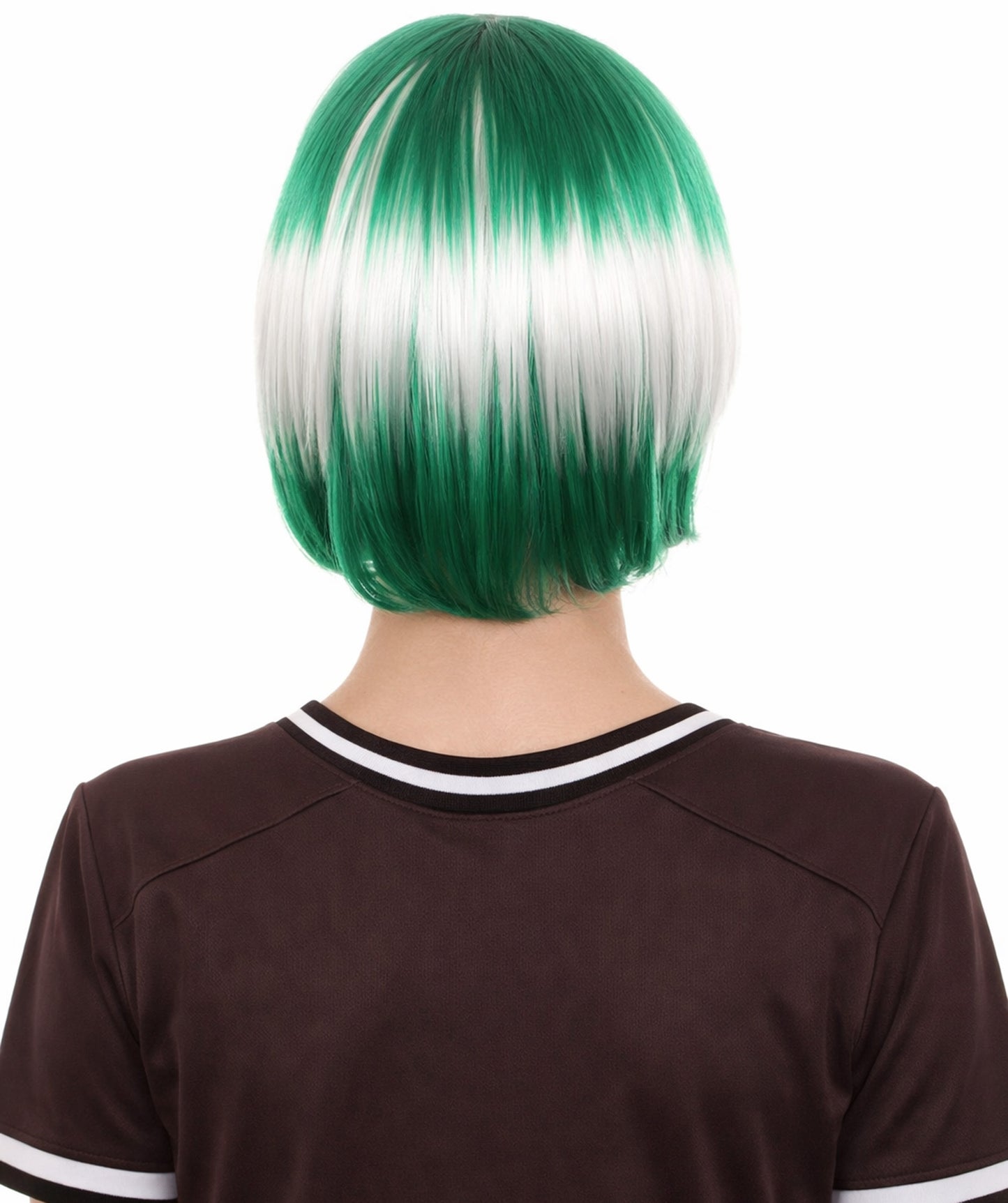 Saudi Arabia Flag Bob Green and White Wig
