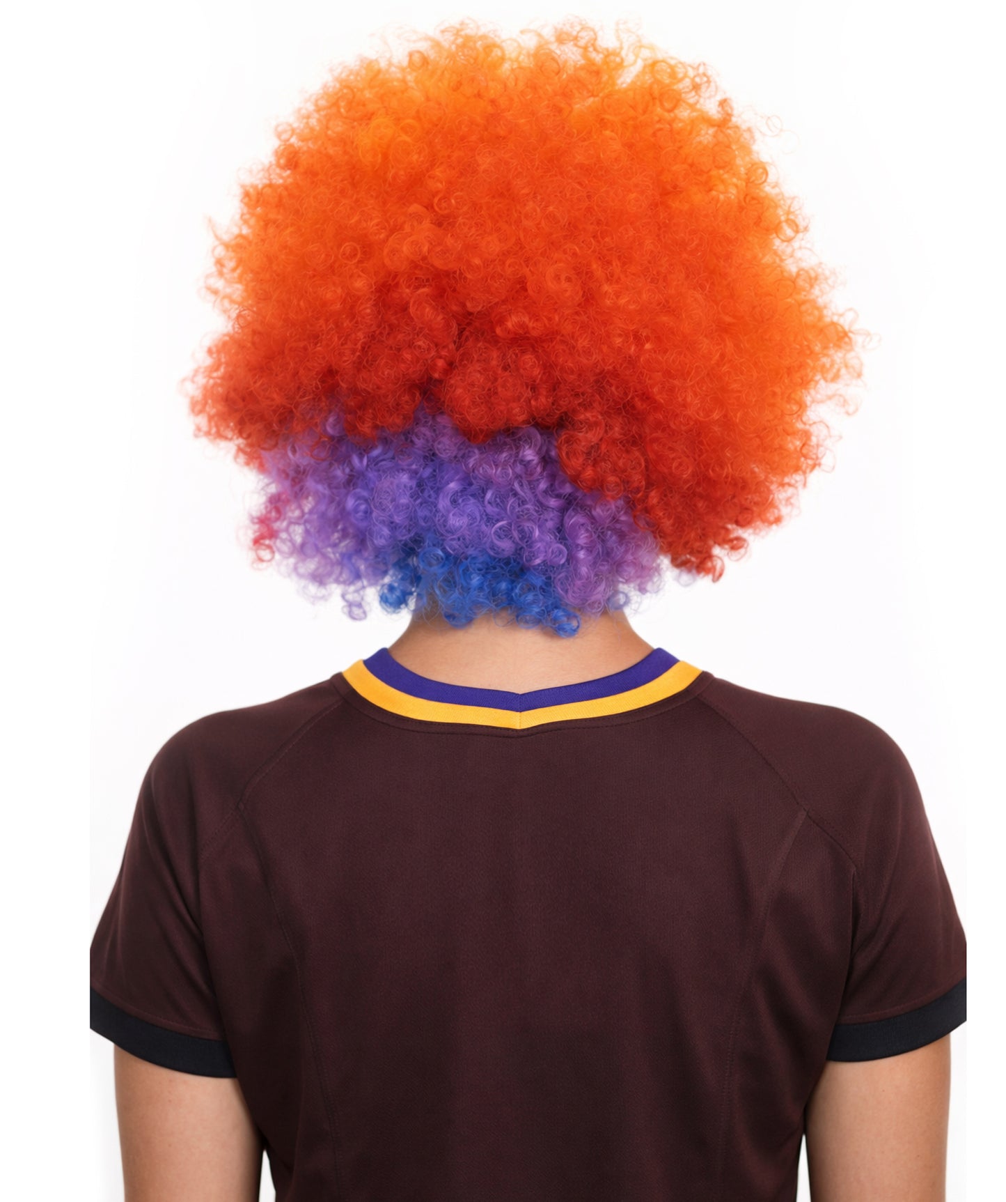 Sport Afro Wig | Super Size Jumbo Multicolor Wig | Premium Breathable Capless Cap