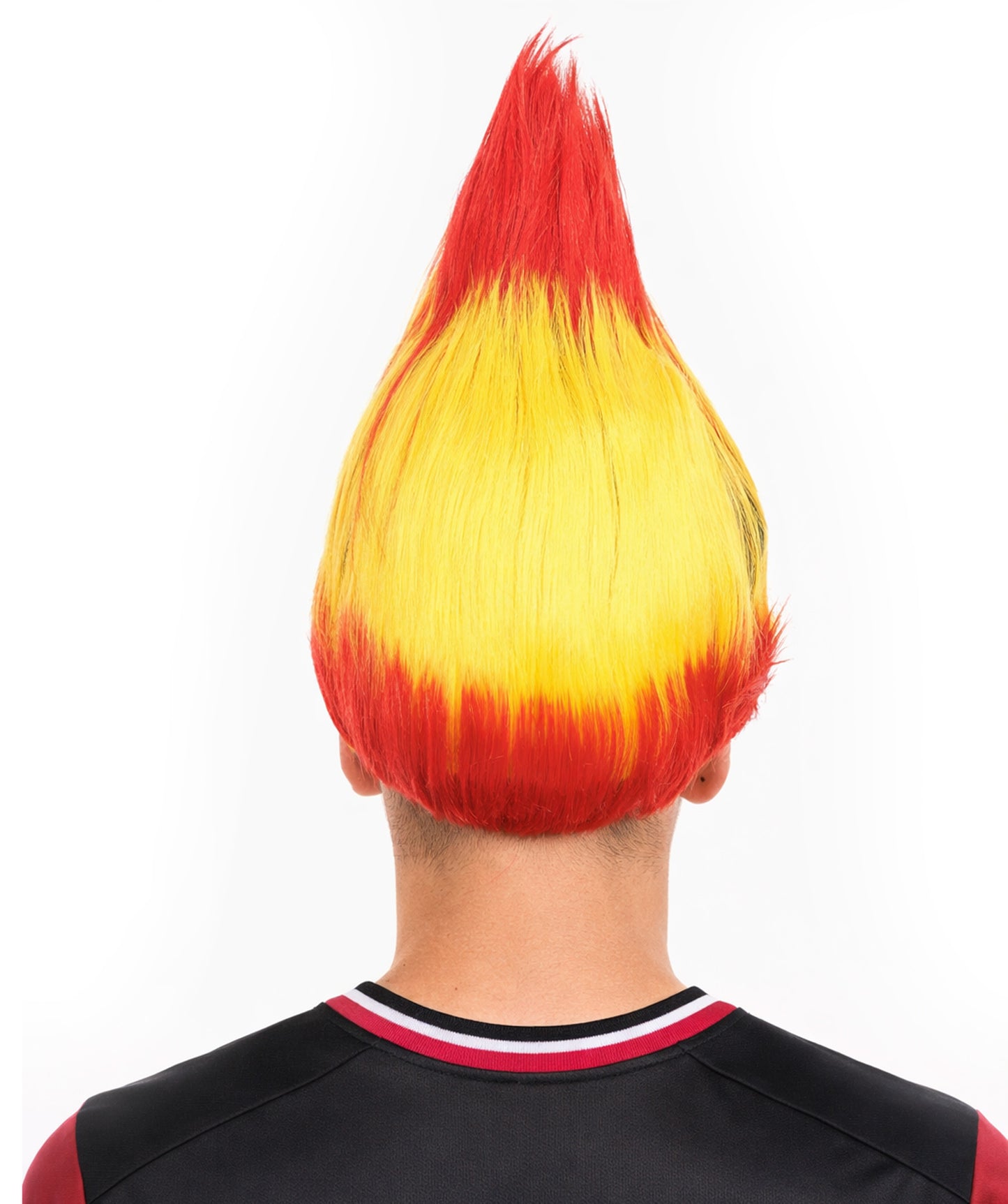 Spain Flag Troll Multicolor Wig