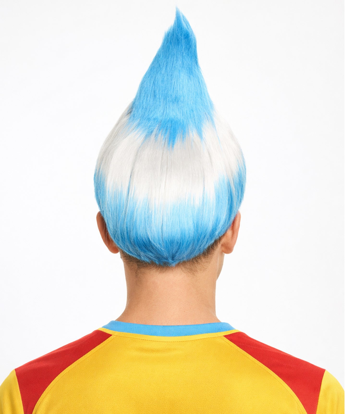 Argentina Flag Troll Multicolor Wig.