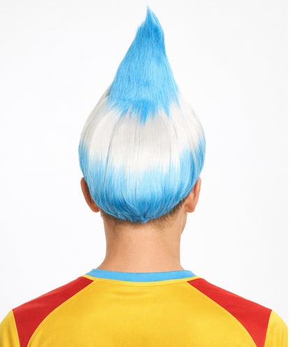 Argentina Flag Troll Multicolor Wig.